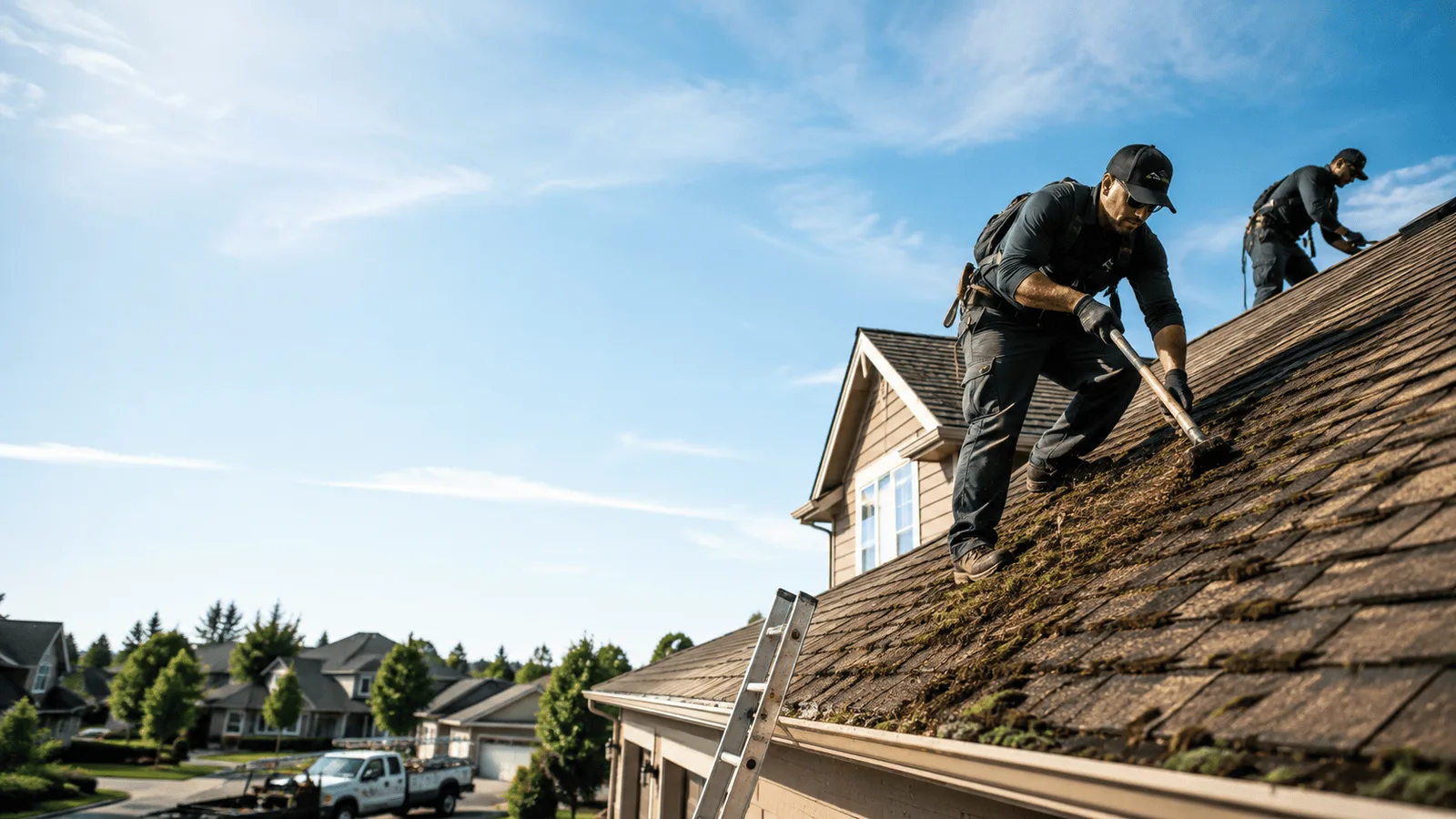 Roof Moss Removal in Priddy, TX near me
